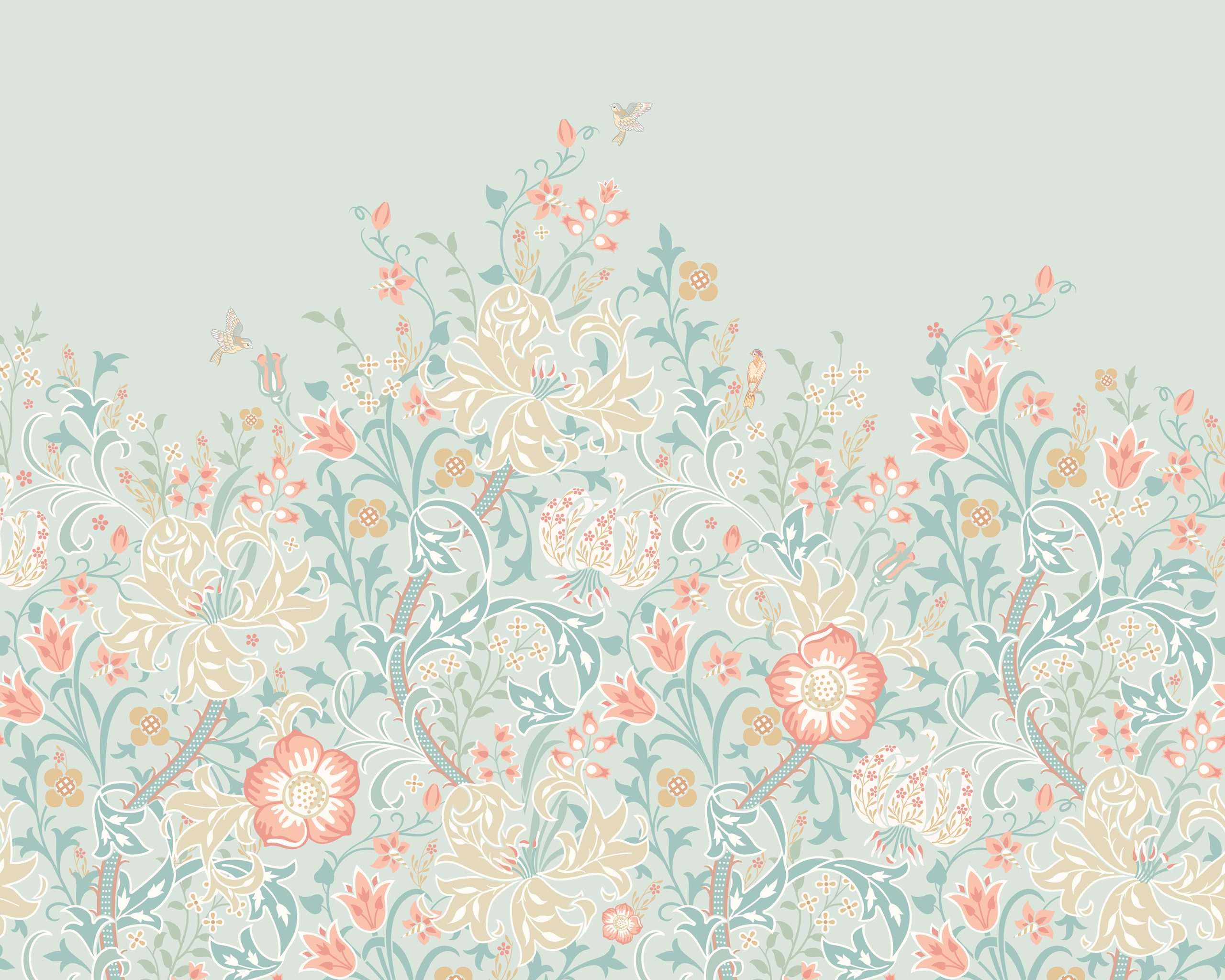 Lirio Colgante Azul Suave - Imagen 2