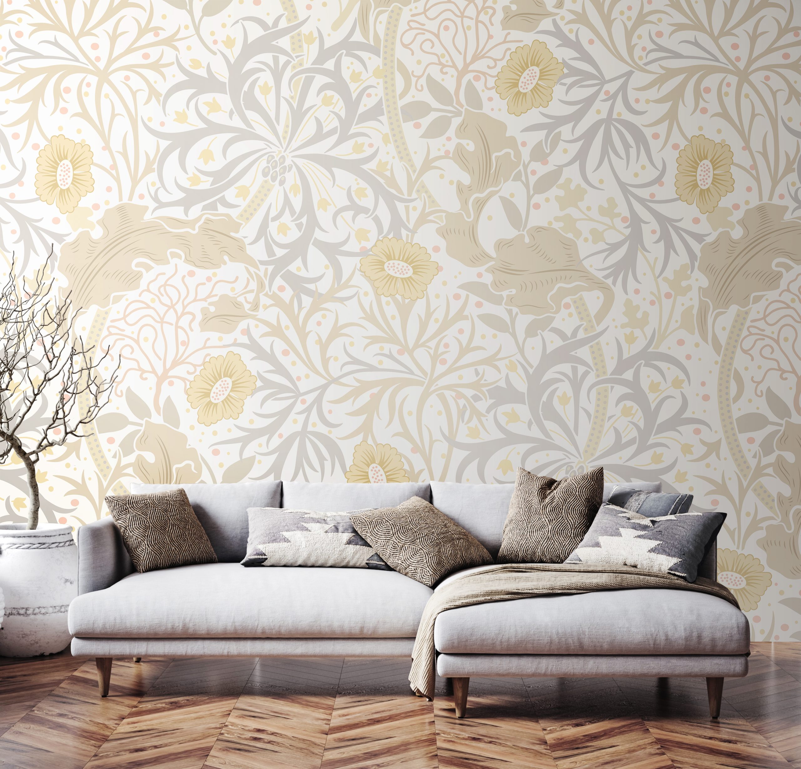 Jardín Colgante Beige - Imagen 2