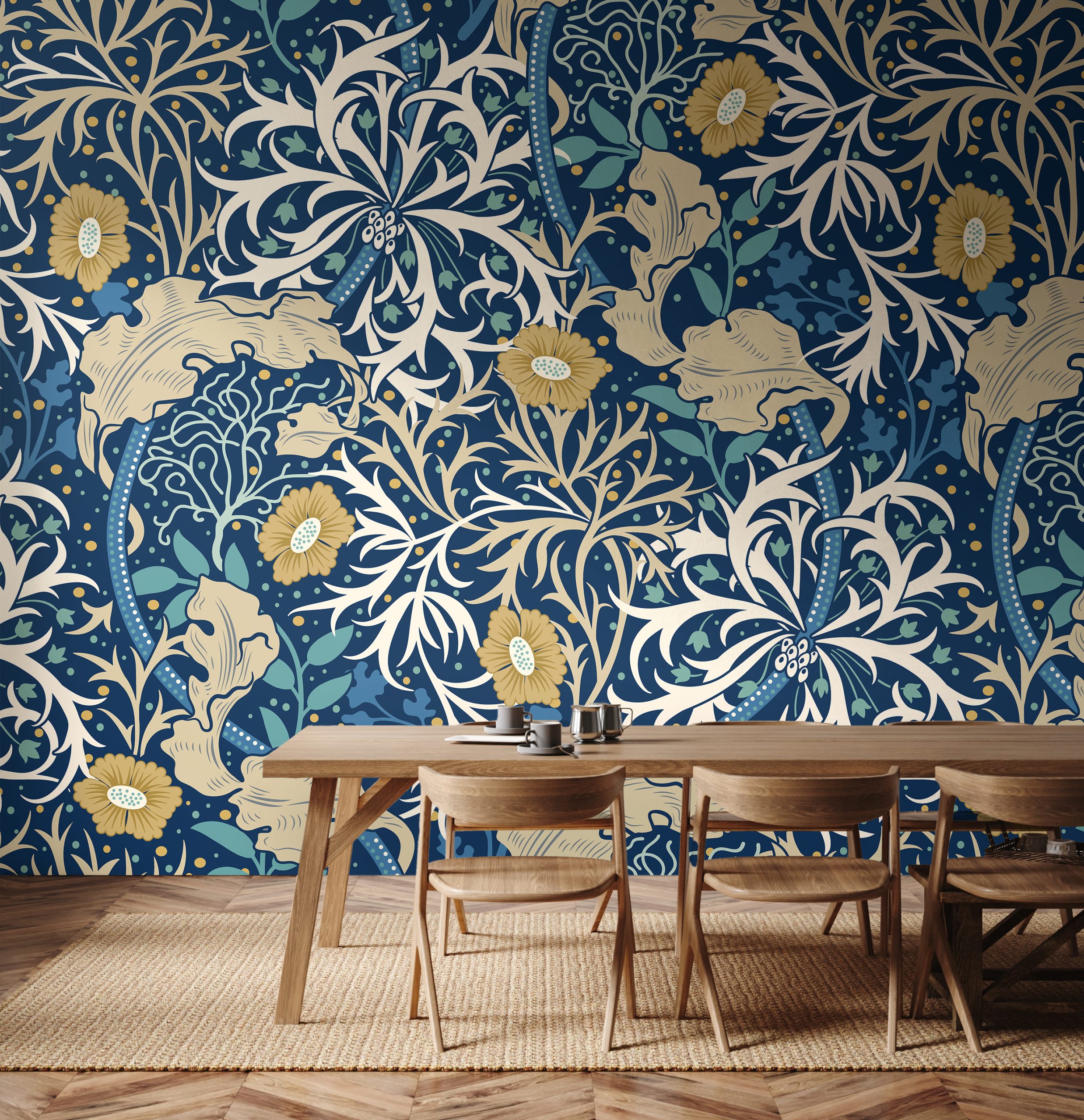 Jardín Colgante Azul Oscuro - Imagen 2