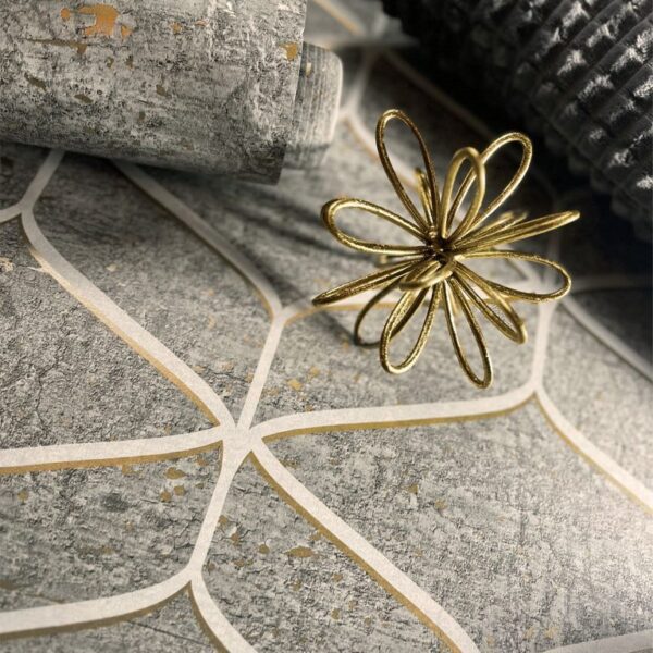 Linear Concrete Brown